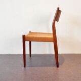 Vintage lounge chairs with rope seats