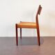 Vintage lounge chairs with rope seats