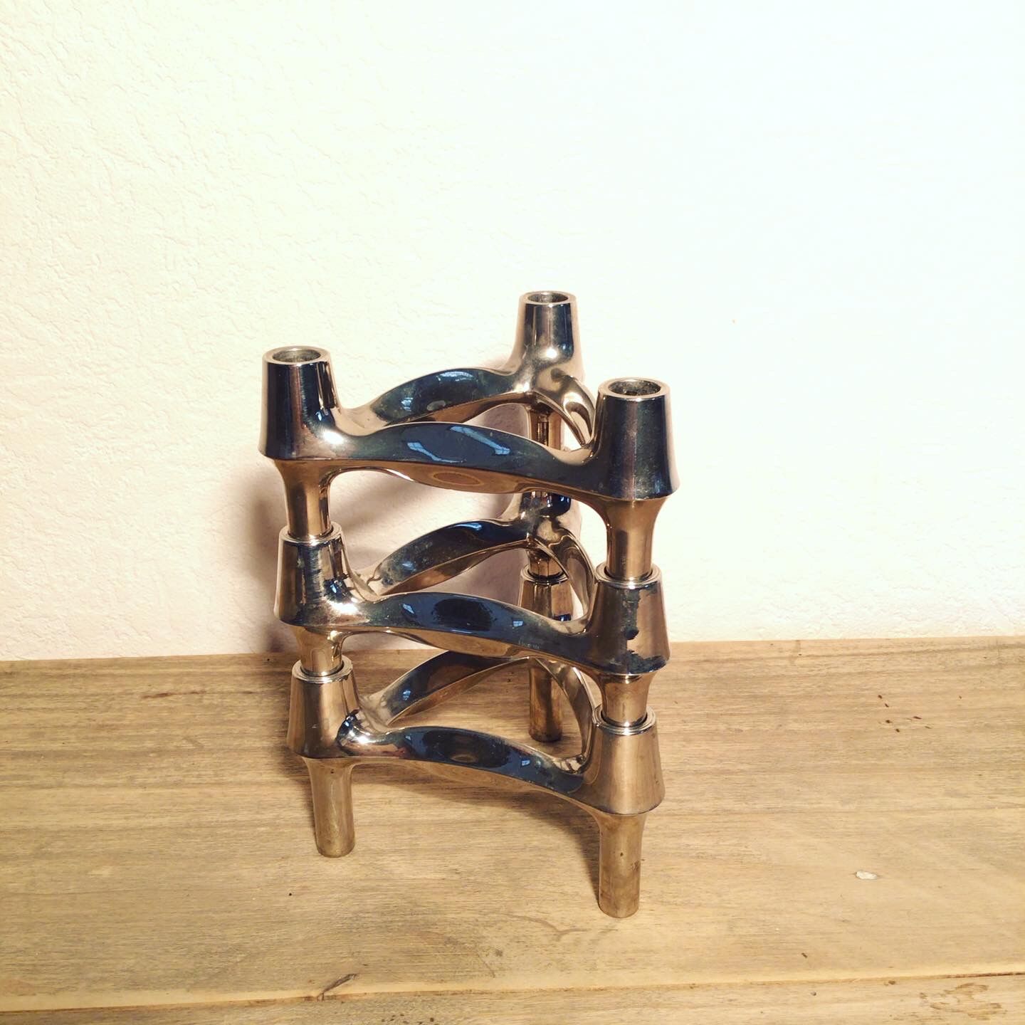 Candle holder Nagel Stoffi 3 pieces