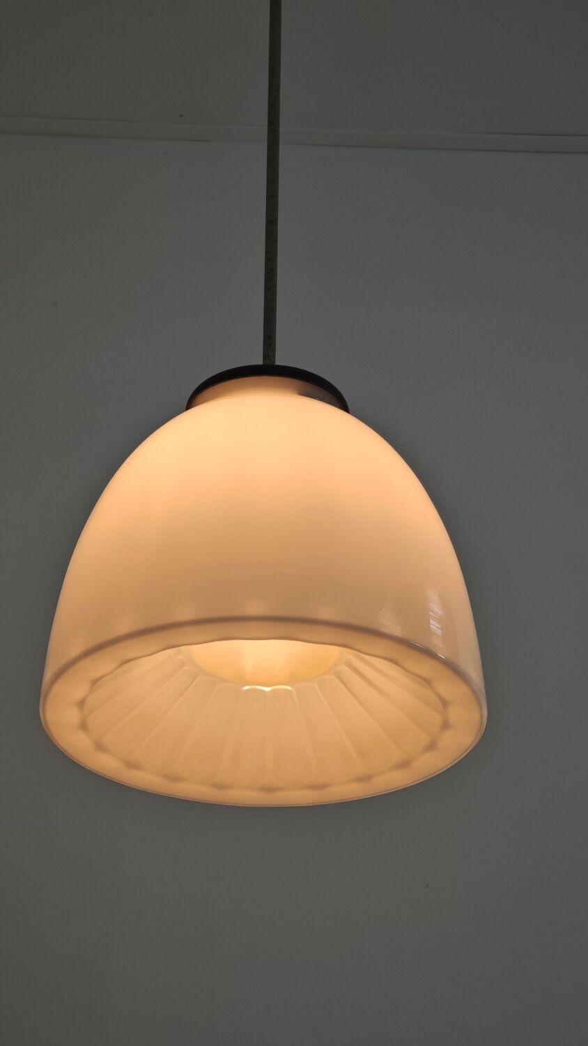 Opaline suspension sunflower Czechoslovak Elektrosvit in Nové Zámky
