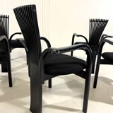 6 Totem chairs by Torstein Nilsen for Westnofa Norway