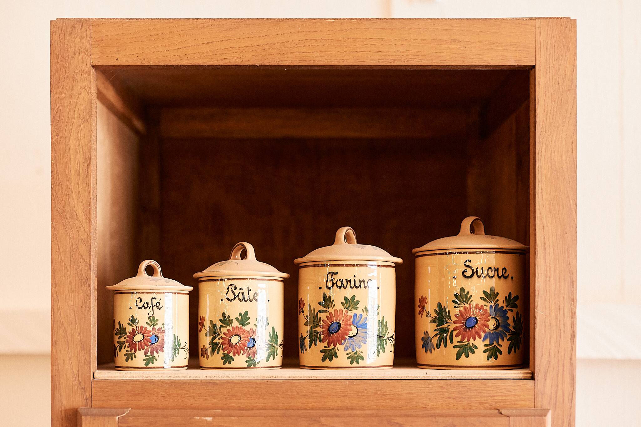 Vintage wooden column