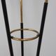 Mid century opaline glass floor lamp