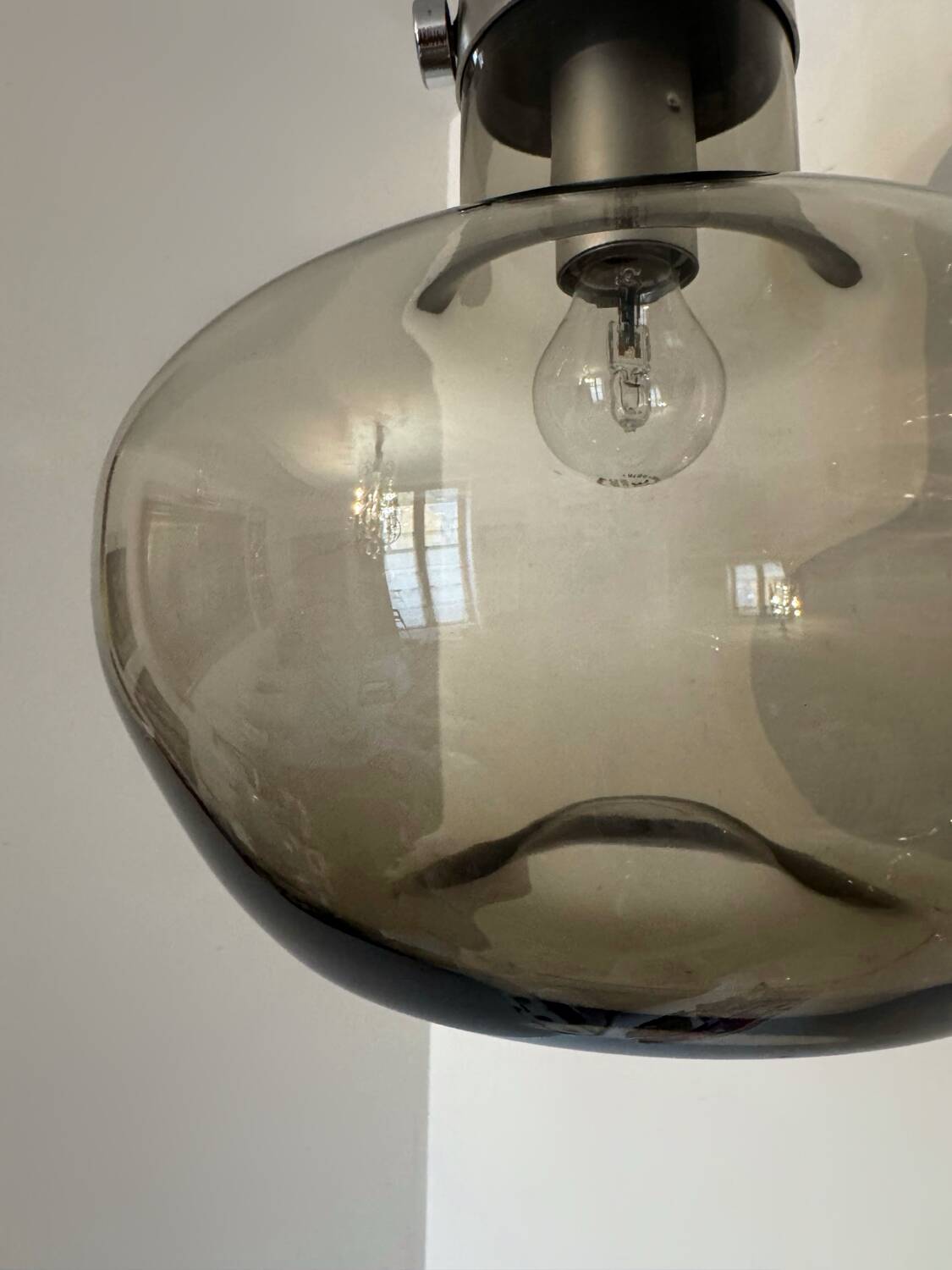 Lustre design Space Age Leuchten années 70