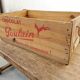 Vintage wooden box Chocolat Poulain