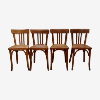 Set of four Bistro Baumann chairs