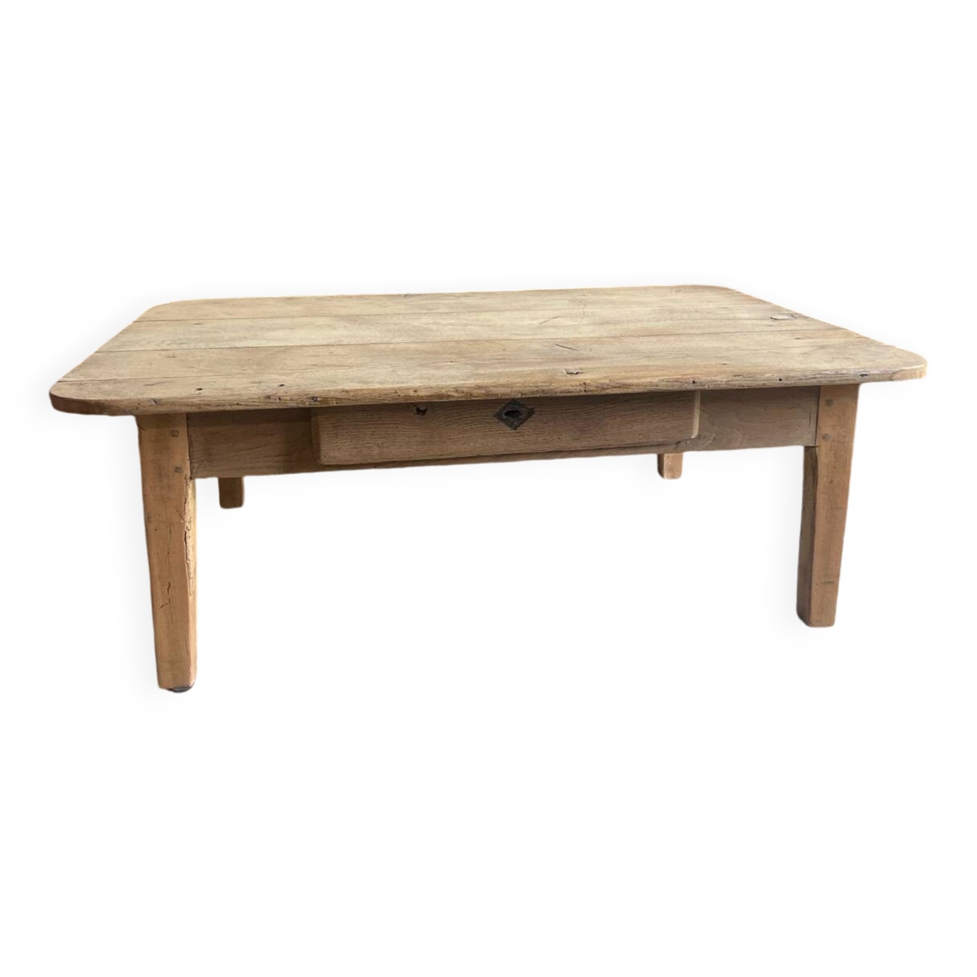 Table basse de ferme en chêne massif
