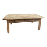 Table basse de ferme en chêne massif