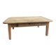 Table basse de ferme en chêne massif