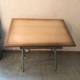 Unic drawing table with stool