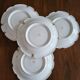 4 Dessert Plates in Old Paris Porcelain