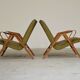 Pair of armchairs restored by Frantisek Jirak for Tatra Nabytok 1960