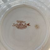 Fauvette plate, Gien x3