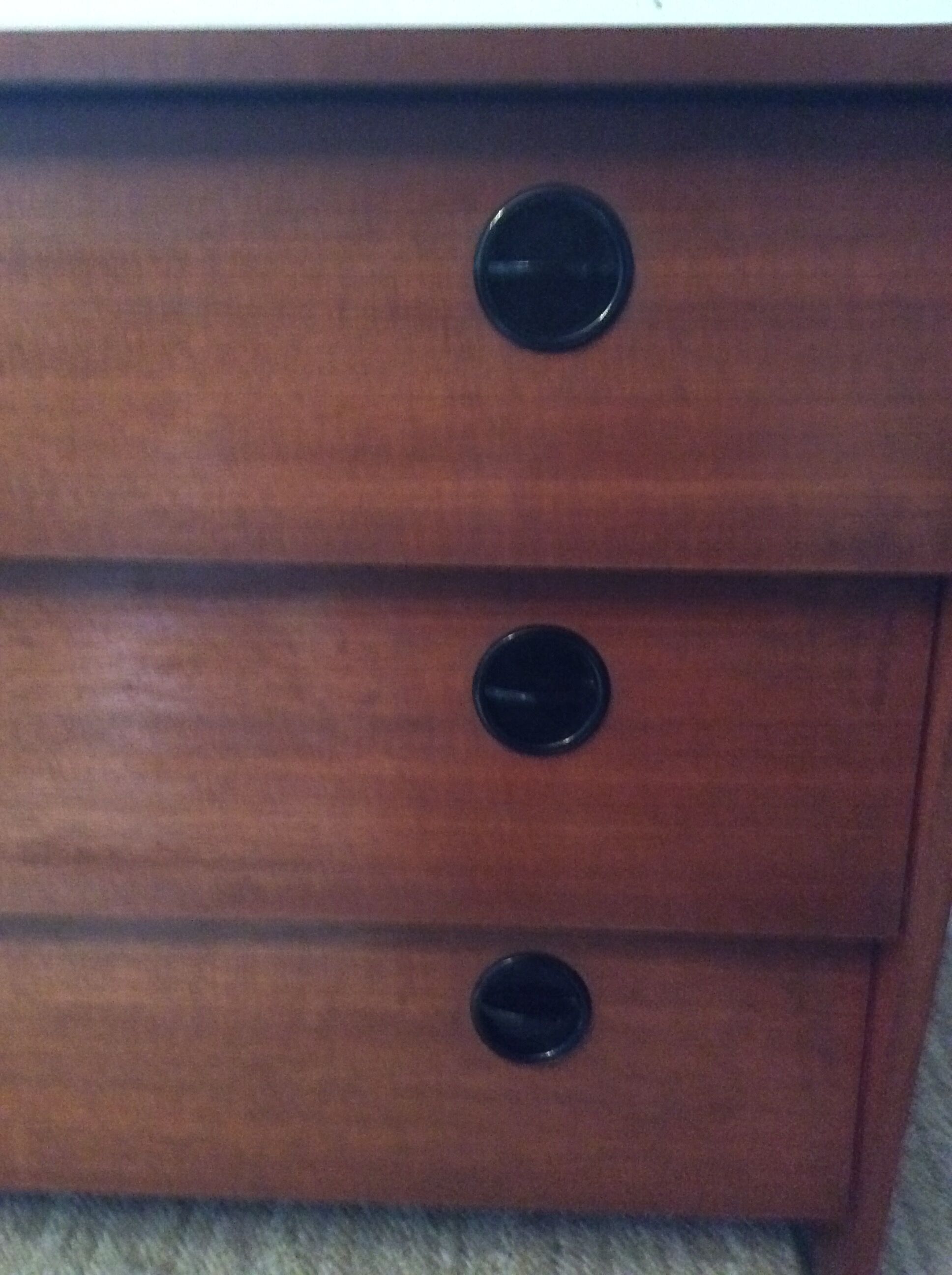 Vintage shoe cabinet from the 70s