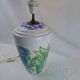 Lamp signed FAM Faïencerie d’Art de la Malicorne Victor Deschang