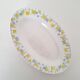 Yellow and blue dish from L'Amandinoise