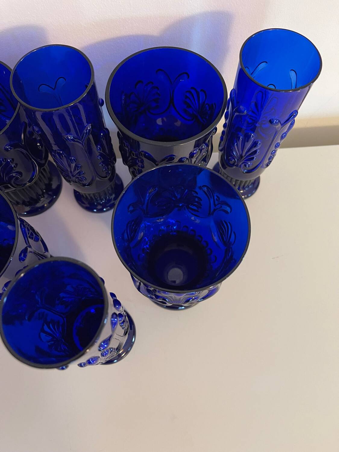 Pilgrim Cobalt Blue Glasses