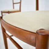 1970s set of 4 dining chairs by Drevotvar, Czechoslovakia