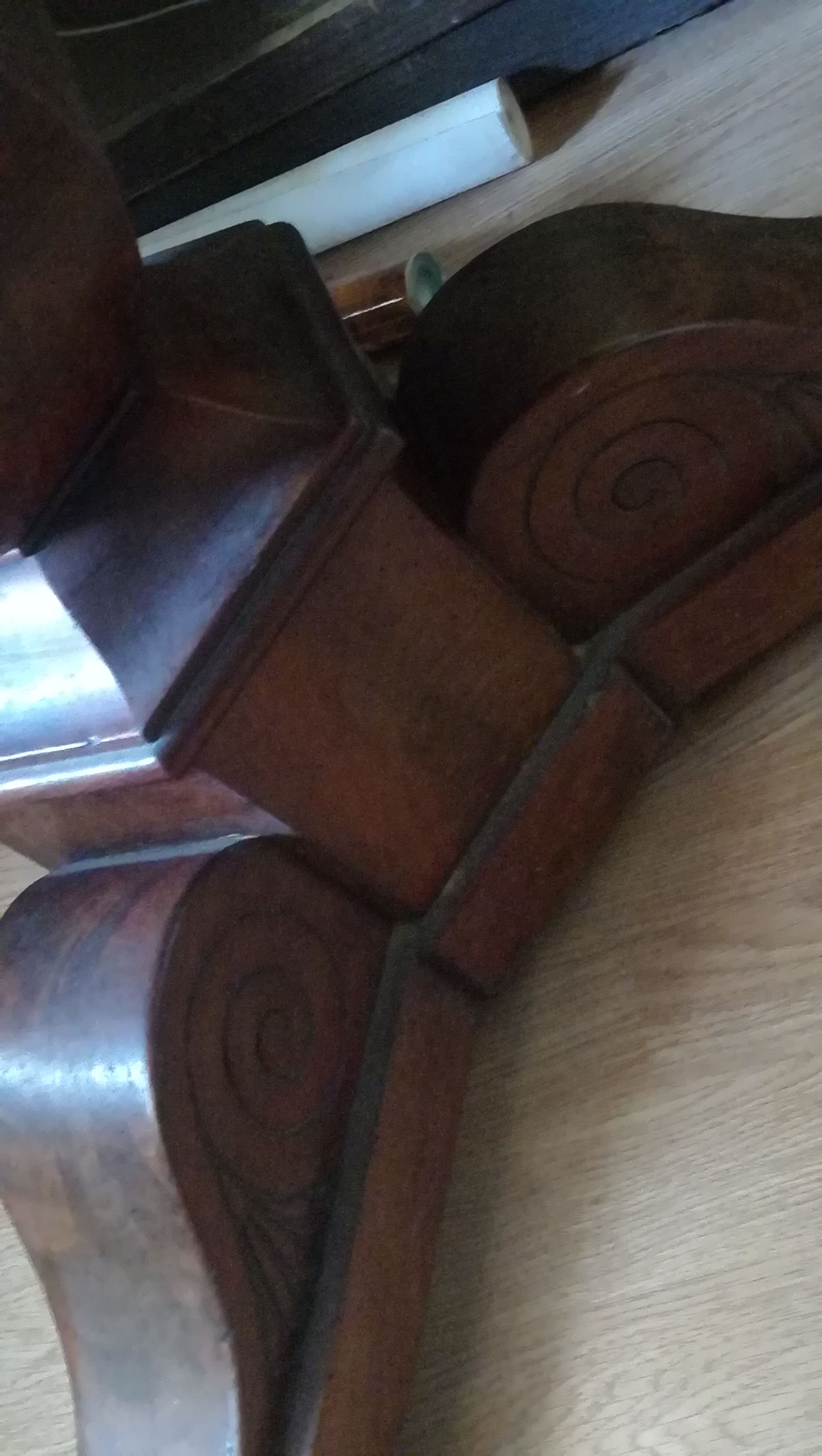 Table pedestal on Napoleon III marble, central foot