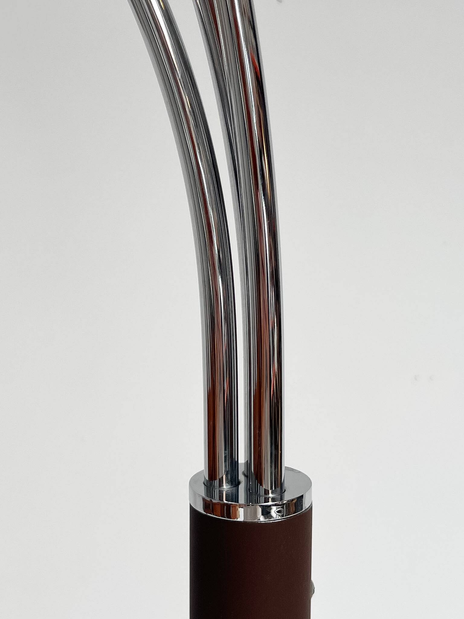 Space Age arc lamp by Dijkstra Lampen, 1970s