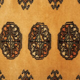 Tapis géométrique beige traditionnel 79x247cm