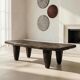 Senoufo Coffee Table N1-26 in Solid Wood 1 metre - Senoufo Bench | Esp