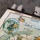 Old map Paul Kaeppelln Europe Physical
