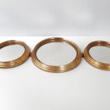Vintage triptych mirror