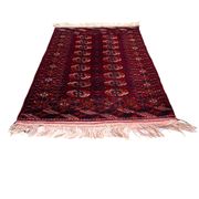 Vintage turkoman rug ,feiner handgeknüpfter orientteppich turkoman teppich, 133 x 84 cm