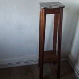 Art Deco harness in wood and marble