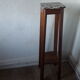 Art Deco harness in wood and marble