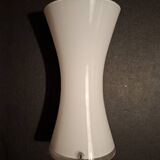 Contemporary handmade vase in opaline.