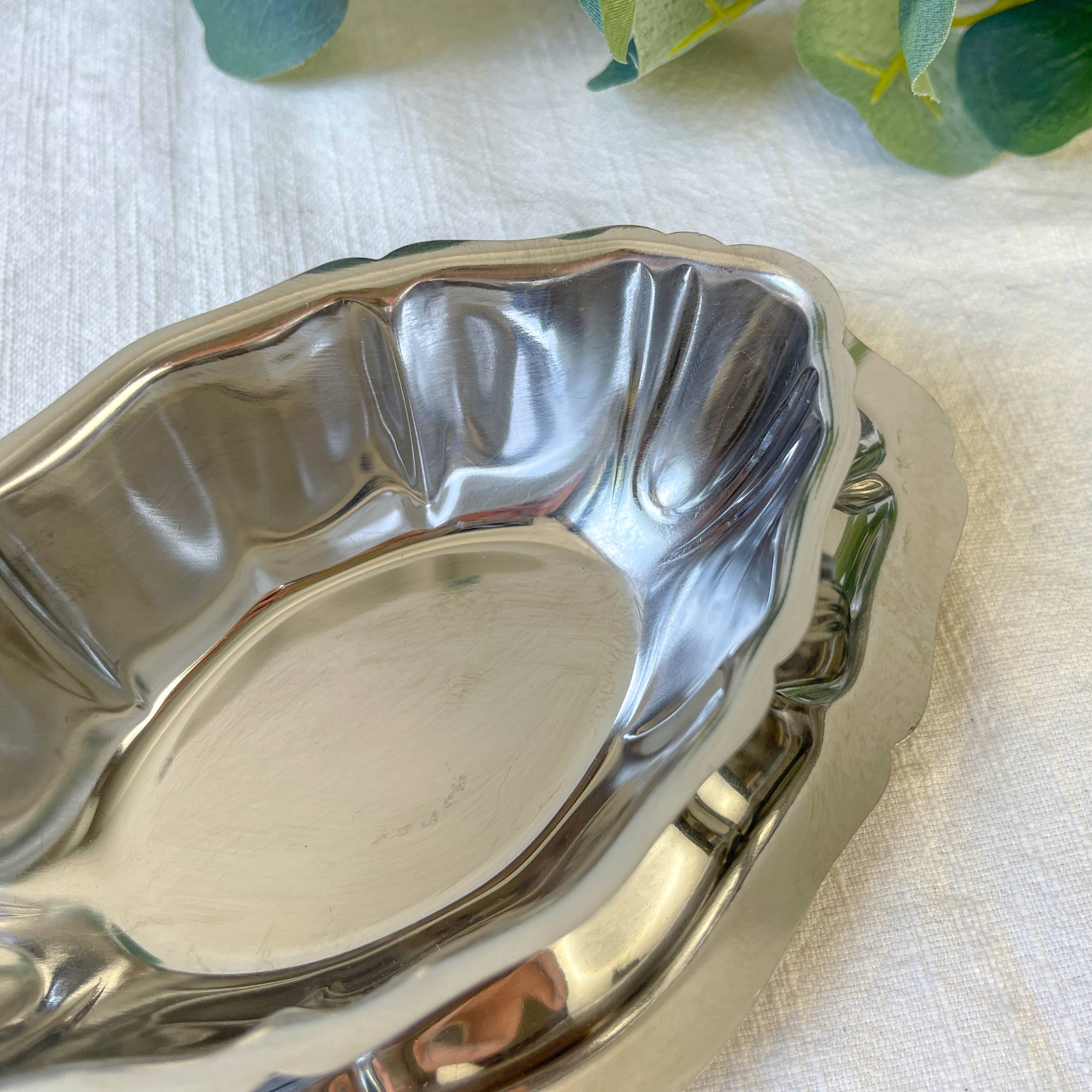 Vintage Stainless Steel Sauceboat Guy Degrenne 70s