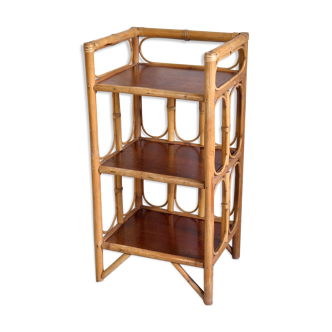 Etagère en rotin 68 x 35 cm