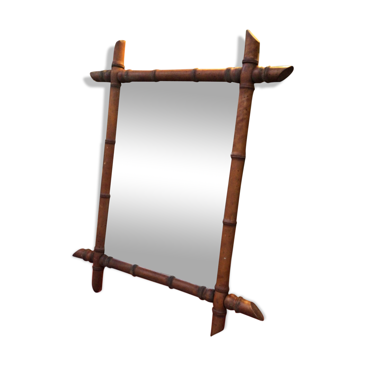 Bamboo mirror