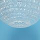 Stunning crystal glass pendant, Peill & Putzler, Germany, 1970s