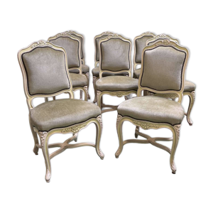 Série de 8 chaises de