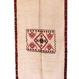 Moroccan carpet white - 131 x 237 cm
