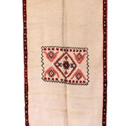Tapis marocain blanc - 131 x 237 cm