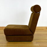 Vintage convertible armchair in bed 1970