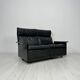 Canapé 2 places en cuir vintage 620 des années 70/80 par Dieter Rams pour Vitsoe