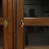 Bookcase in Solid Walnut, Louis XVI style – Mid-19th century