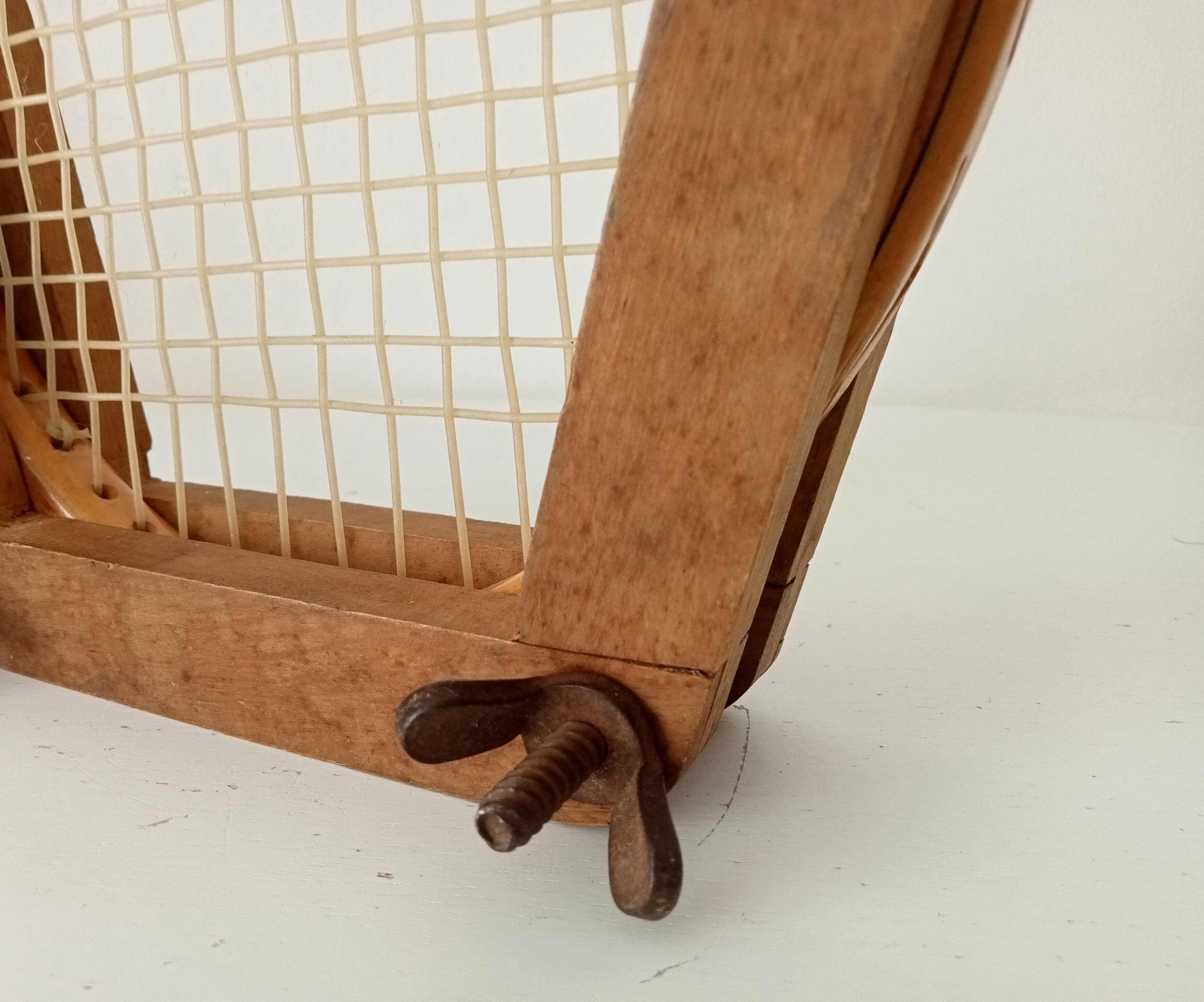 Vintage wooden tennis racket Dunlop Maxply Fort