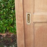 Parisian buffet 2 sliding doors raw wood oak