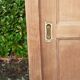 Parisian buffet 2 sliding doors raw wood oak