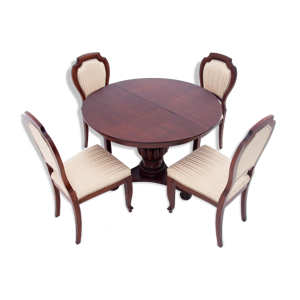 Table et chaises anciennes, Europe