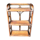 Rattan shelf