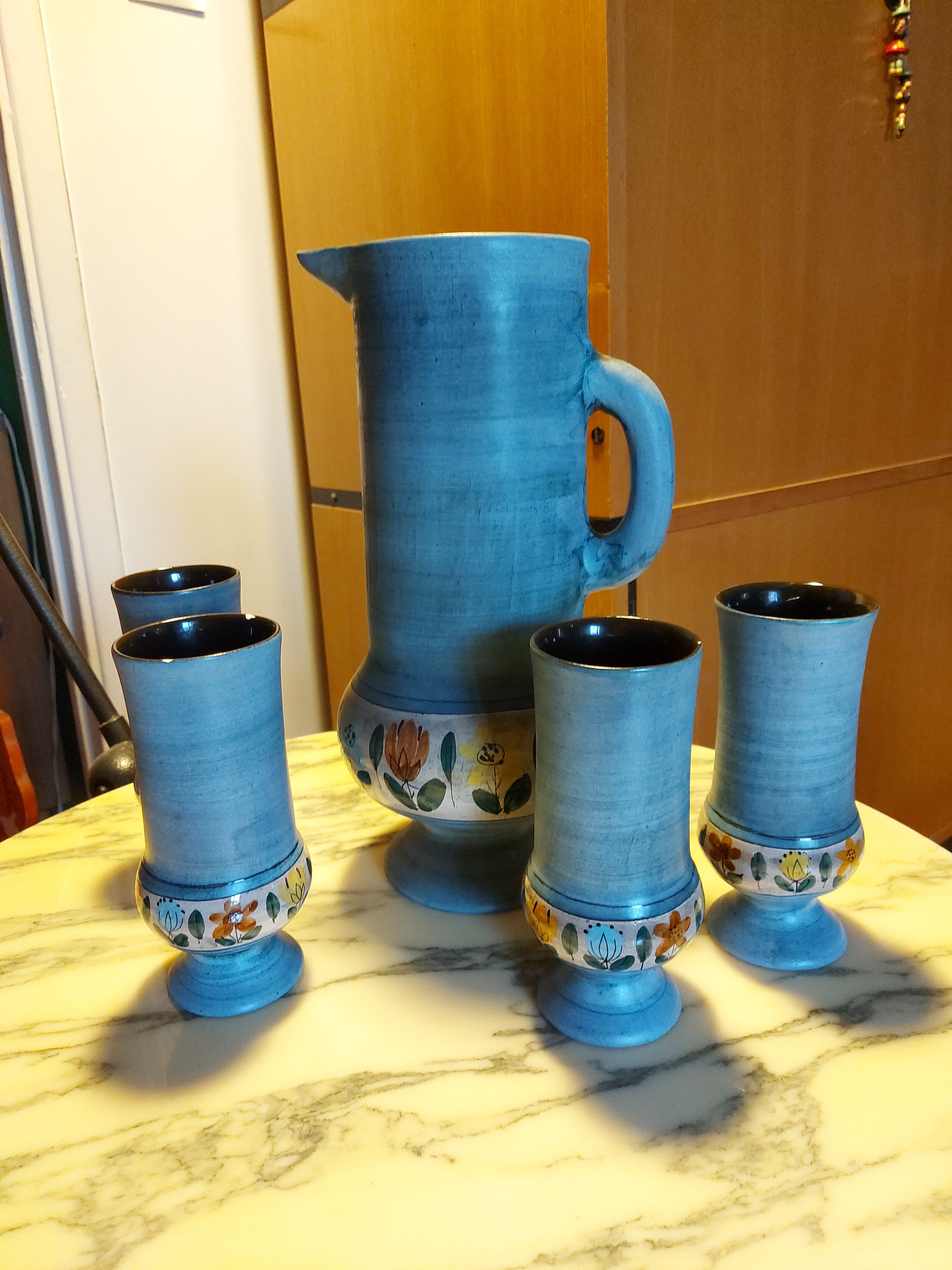 Jean de Lespinasse ceramic orangeade service