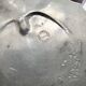 Art Nouveau ashtray in pewter signed L. Kann, foundry Siot-Decauville
