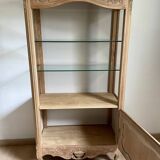 Walnut sideboard or display cabinet